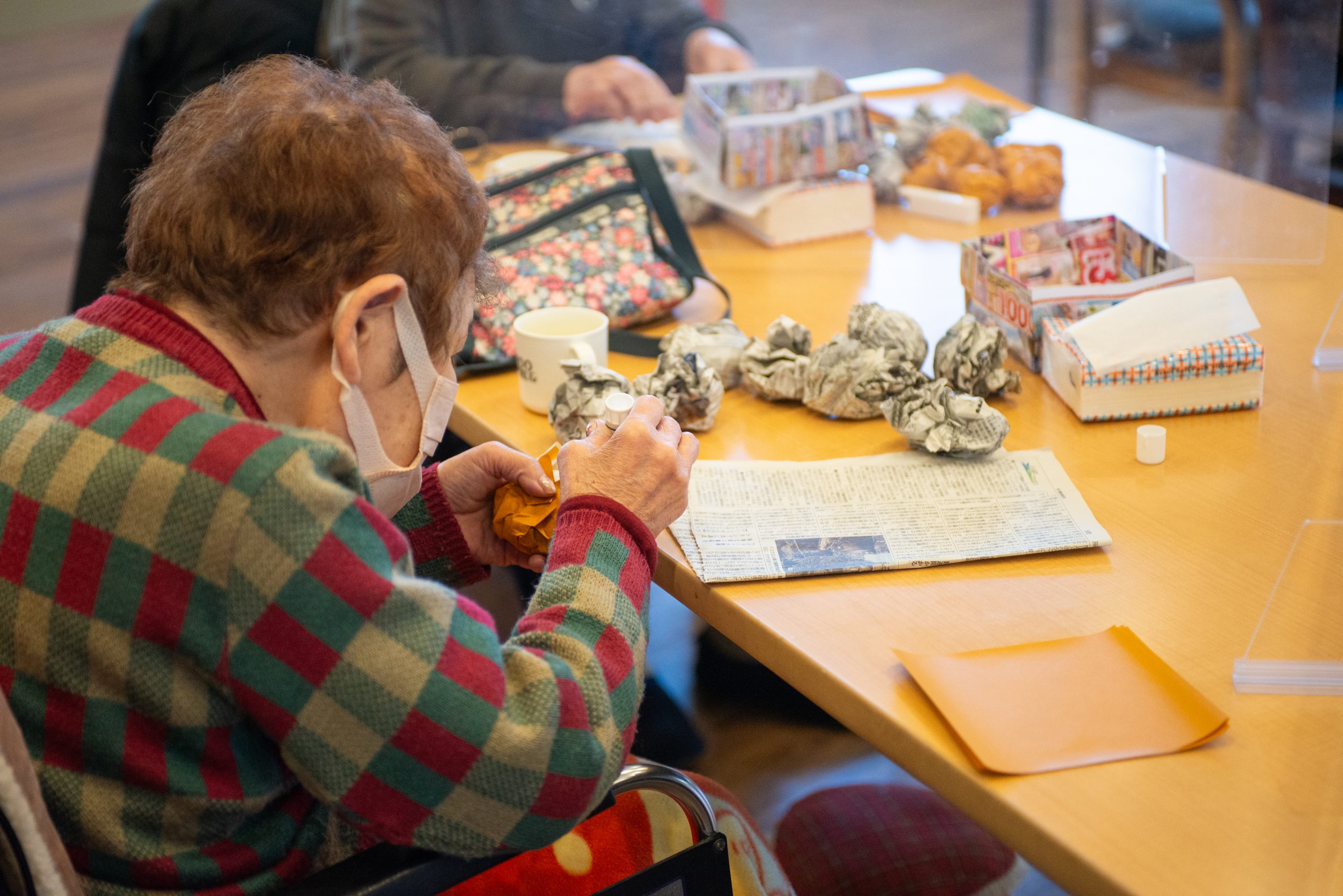 レクリエーションの様子の画像